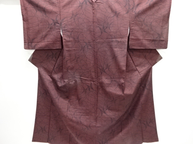 Japanese Kimono / Tsumugi Omeshi Silk